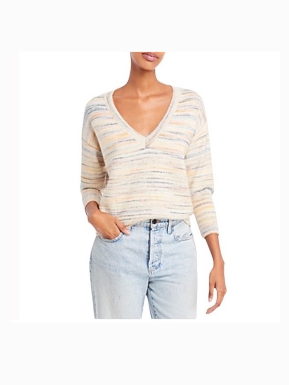 Sundays Fay Sweater in Dusk Space Dye Size Small